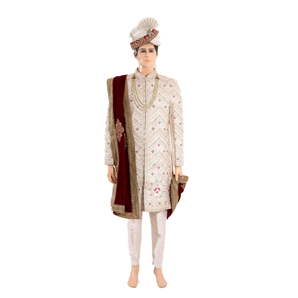 SHAYAMAL GROOM SHERWANI SUIT RRK