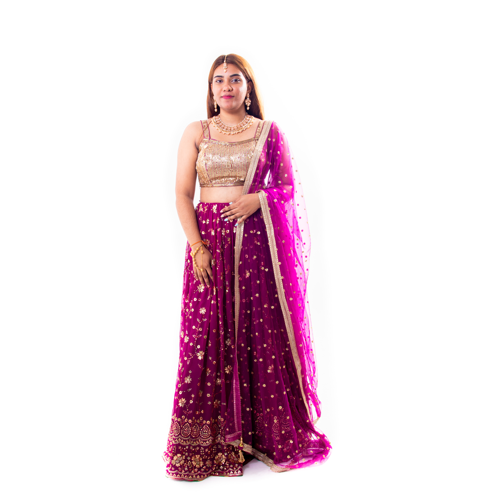 PAYAL LADIES CHOLI LENGHA SUIT SKK