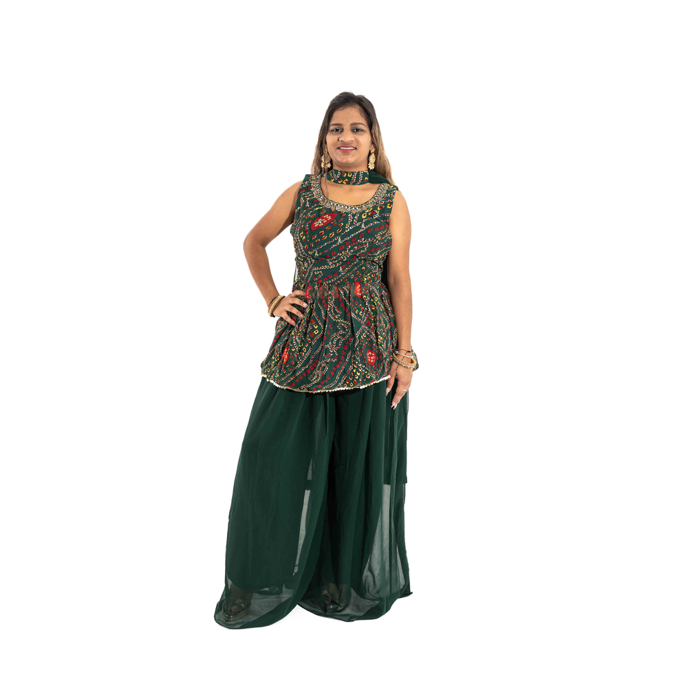 TANUJA LADIES PLAZO SUITS HMK