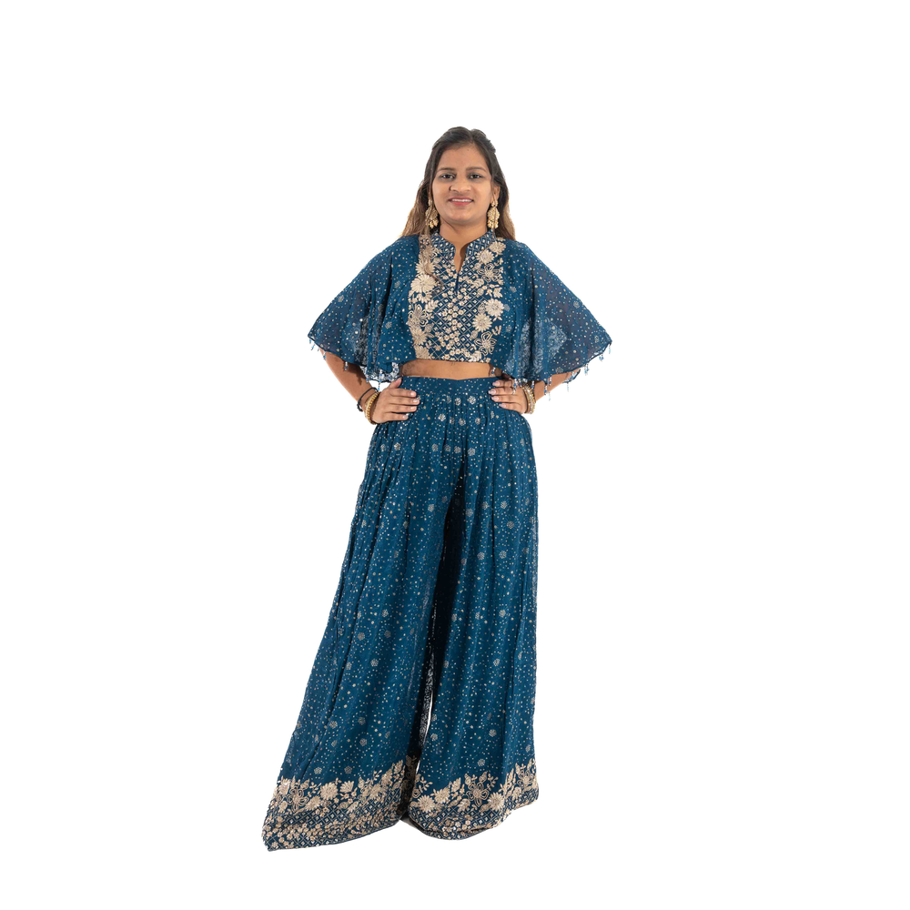 ANISHA LADIES PLAZO SUITS EKS