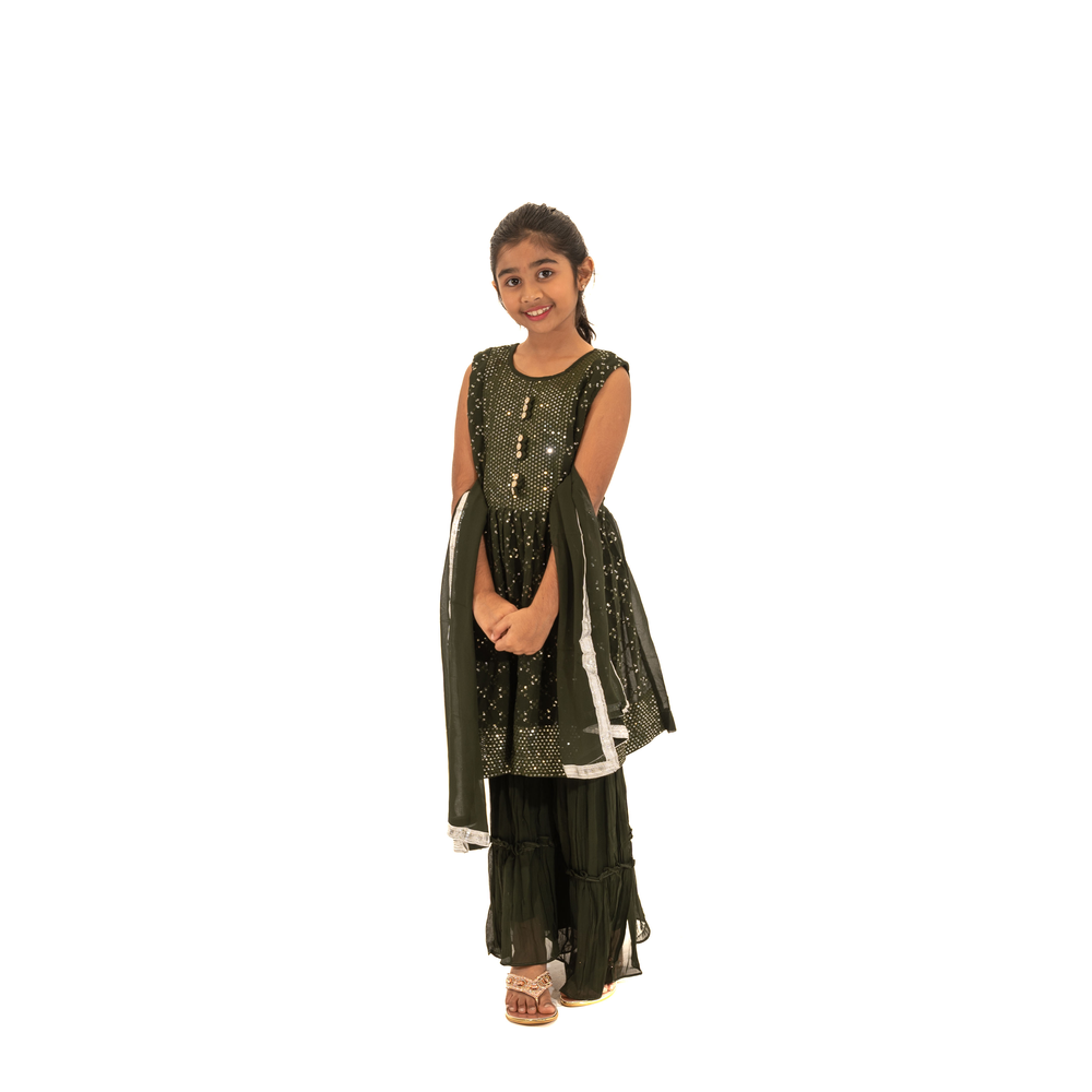 DIYA GIRLS SHARAR SUITS WK