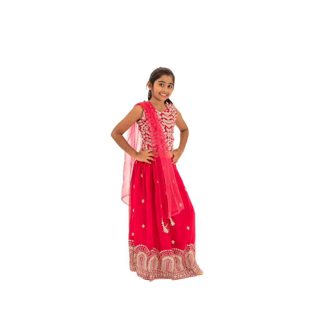 ANIKA  GIRLS LEHENGA SUITS OK