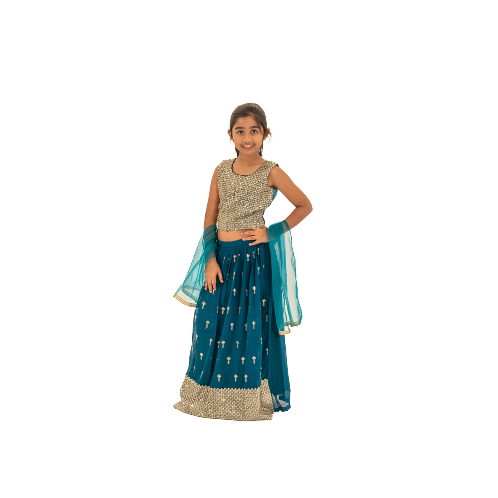 FARIHA GIRLS LEHENGA SUITS WK