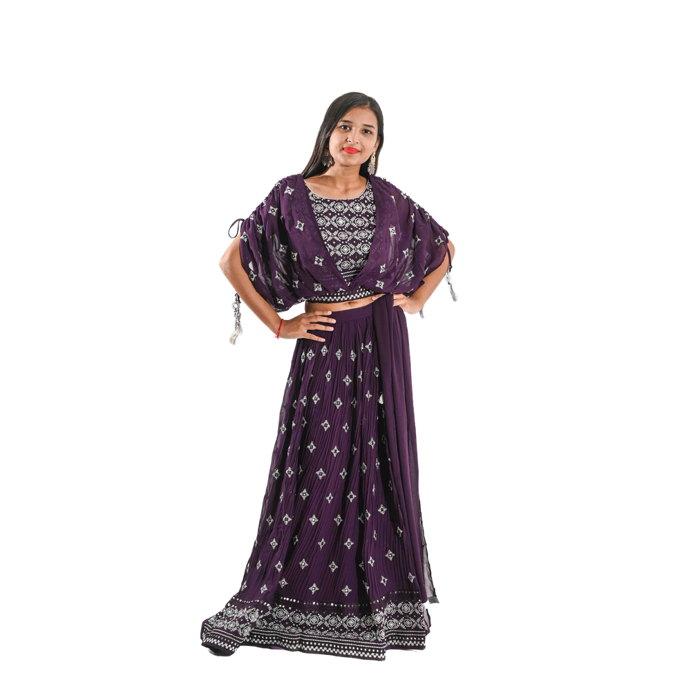 NAZIRA GIRLS LEHENGA SUITS HMK