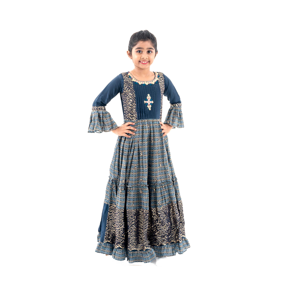 OMISHA GIRLS GOWN HKR