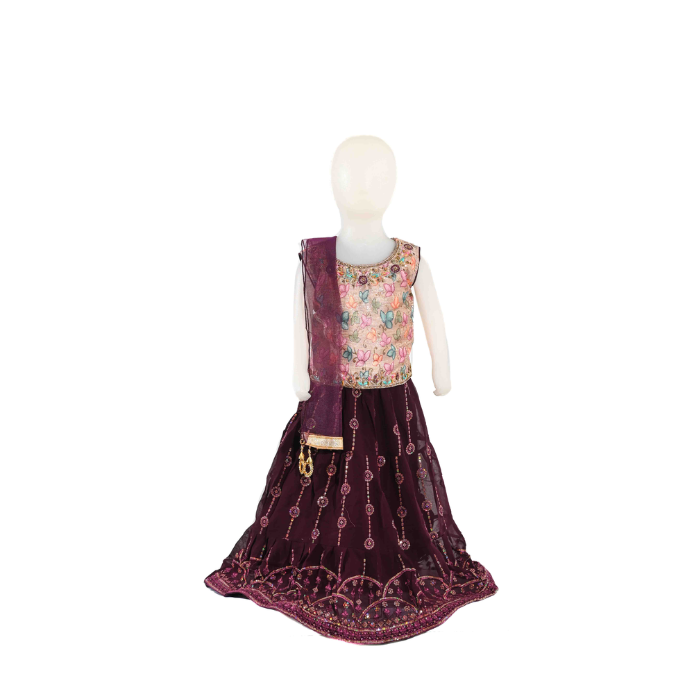 HANIA GIRLS LEHENGA SUITS WK