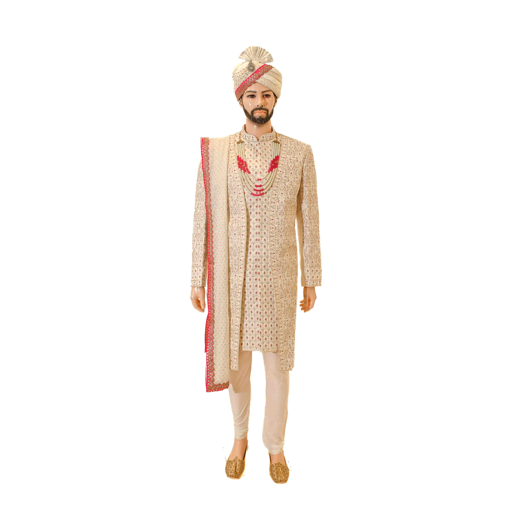 DEEPAK ATTACHED JACKET SHERWANI HKEK