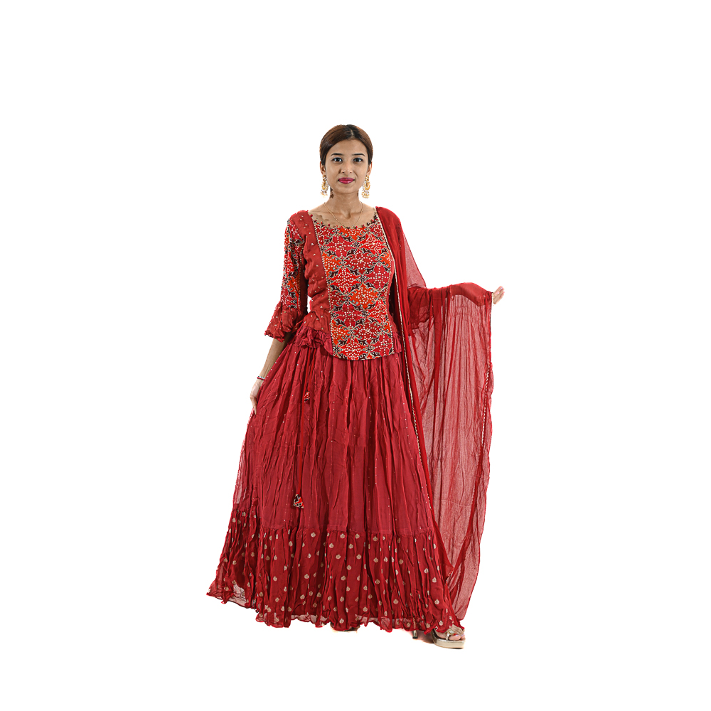 AACHAL LEHENGA SUIT HES