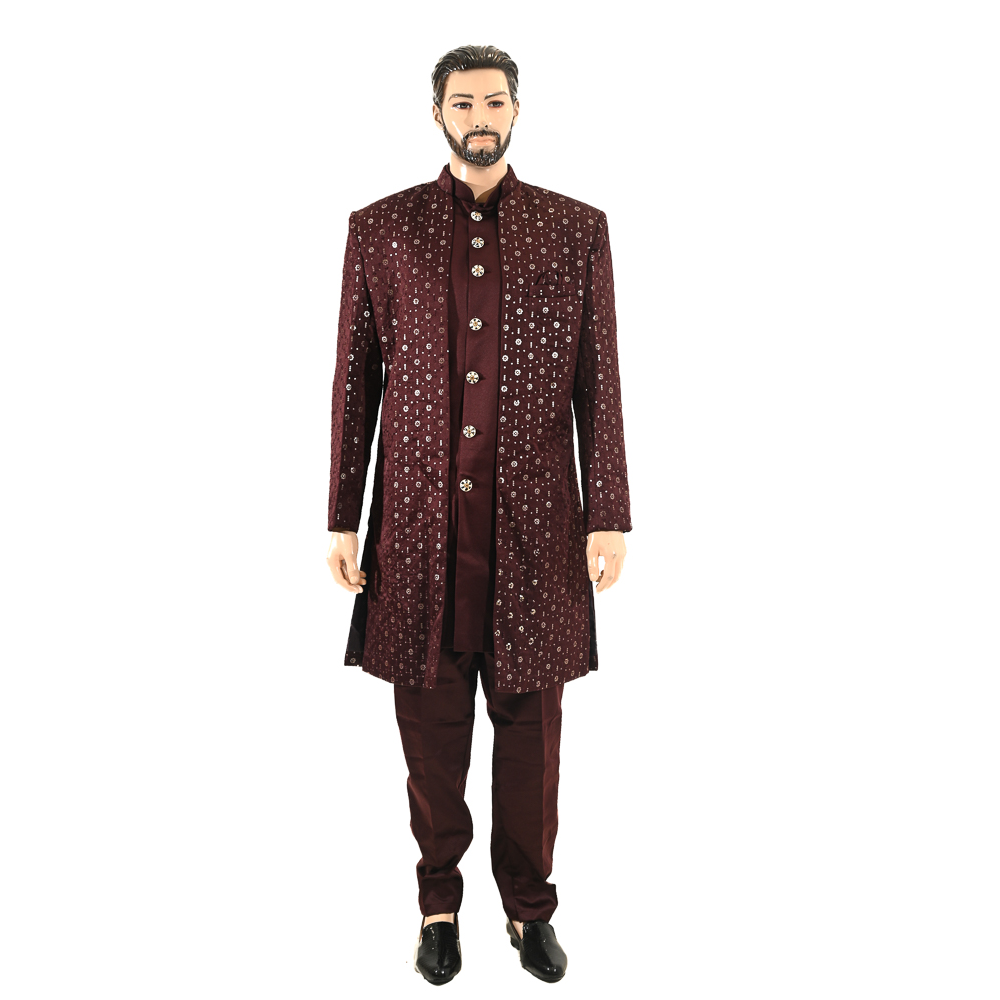 KABIR 3PCS SHRWANI SUIT EUK